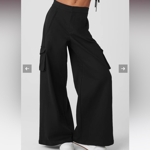 ALO Yoga Brown (not black) Wide-Leg Pants XS - Picture 1 of 2